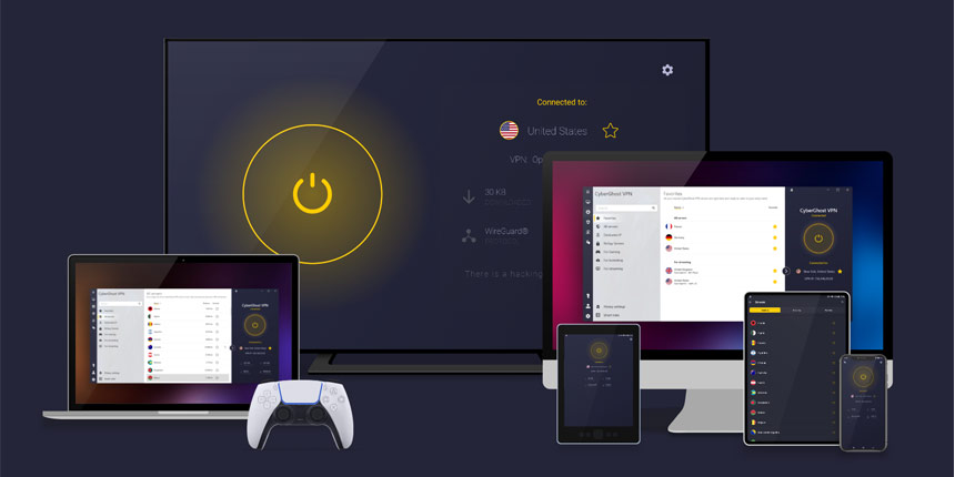 Visuel CyberGhost VPN